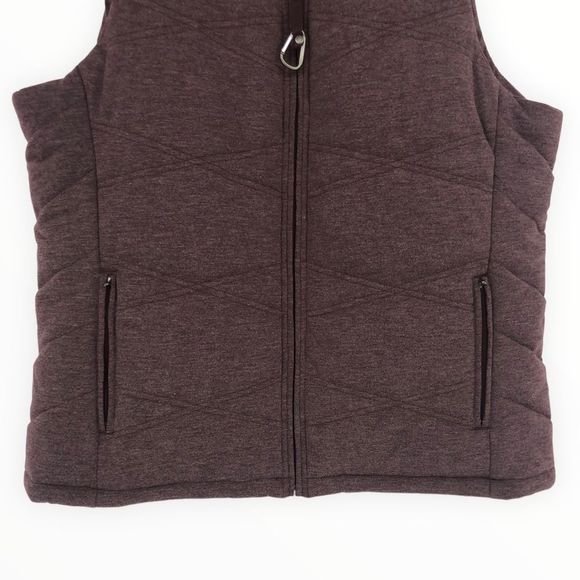 Ascend Purple Sleeveless Quilted Zip Front Vest size XXL - Picture 4 of 12